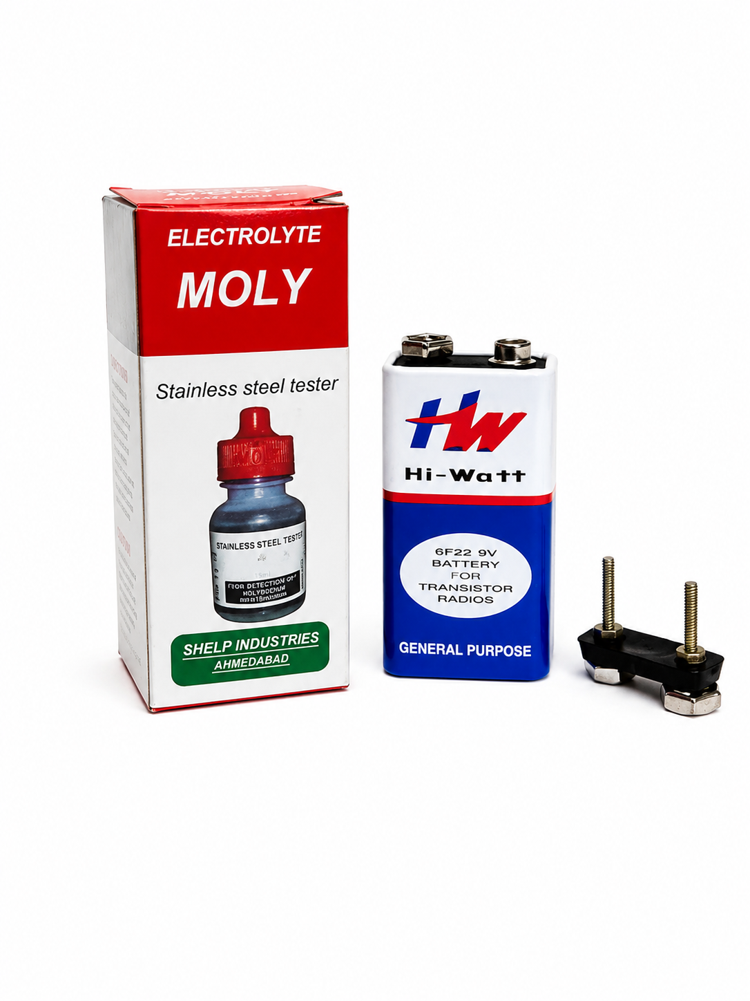 MOLY stainless steel grade testing liquid SS 202 304 316