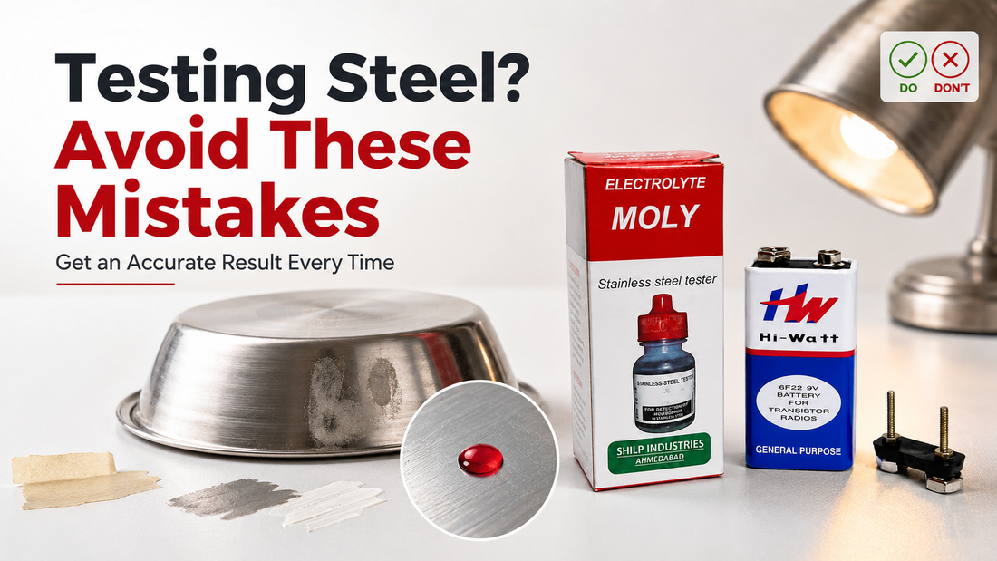 Common Mistakes People Make While Testing Steel at Home