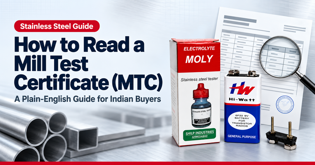 How to Read a Mill Test Certificate (MTC): A Plain-English Guide for Indian Buyers